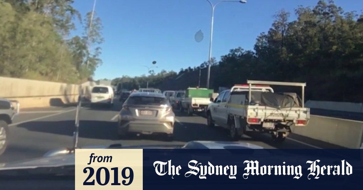 Video Lengthy traffic delays after crash on Centenary Highway